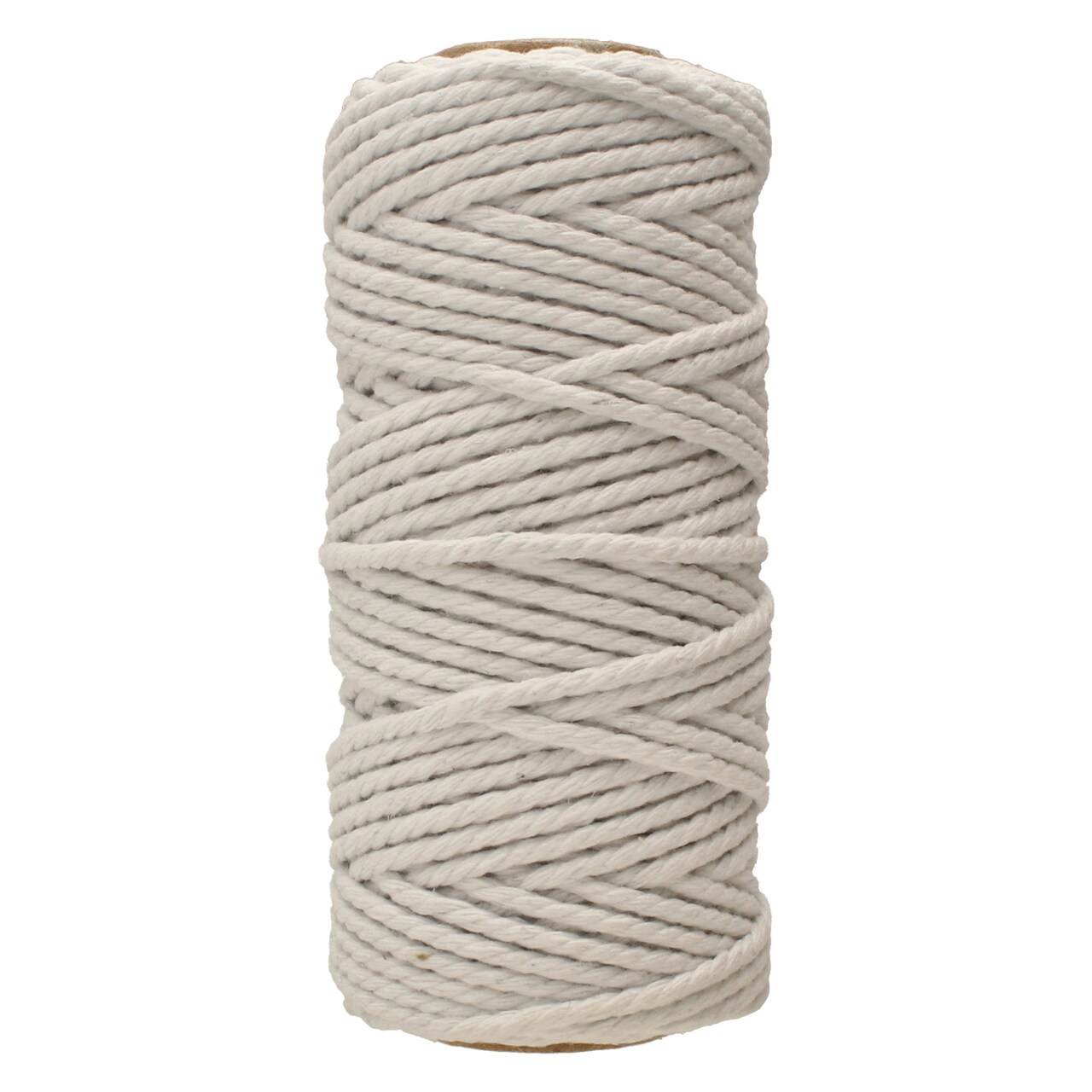 White Lion Macramé Cord – Cotton Rich Macrame Rope, 2 mm, 100 Feet, Yarn for Wall Decor, Crochet, Gift Wrapping, Wall Hanging, Plant Hangers, Handmade Crafts, Knitting
